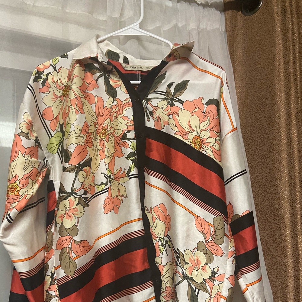Zara Silk Blouse